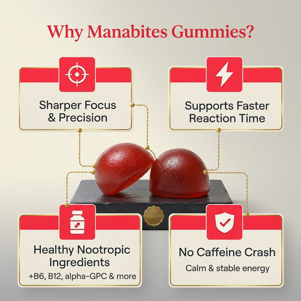 Manabites - Gaming Focus Gummies