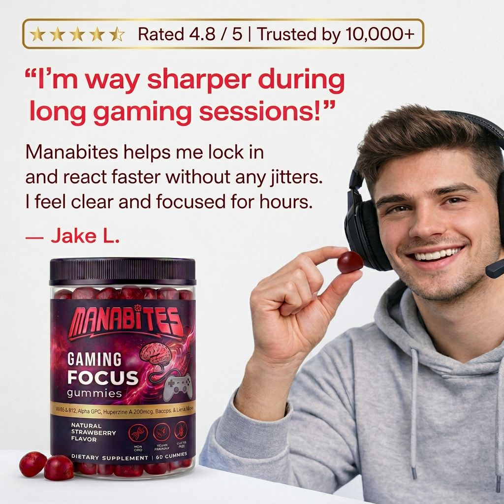 Manabites - Gaming Focus Gummies