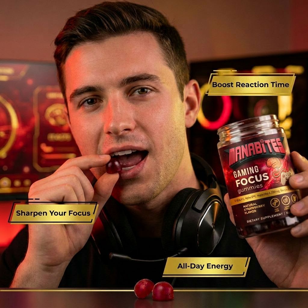 Manabites - Gaming Focus Gummies